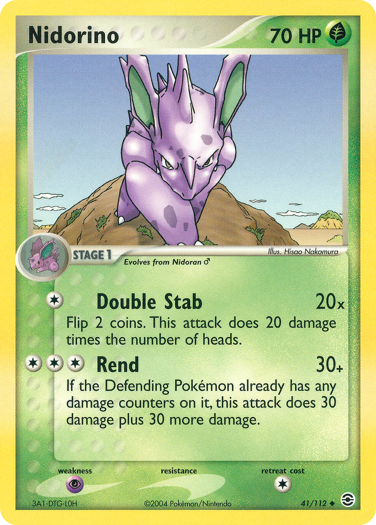 Nidorino — FireRed & LeafGreen #041 / 112