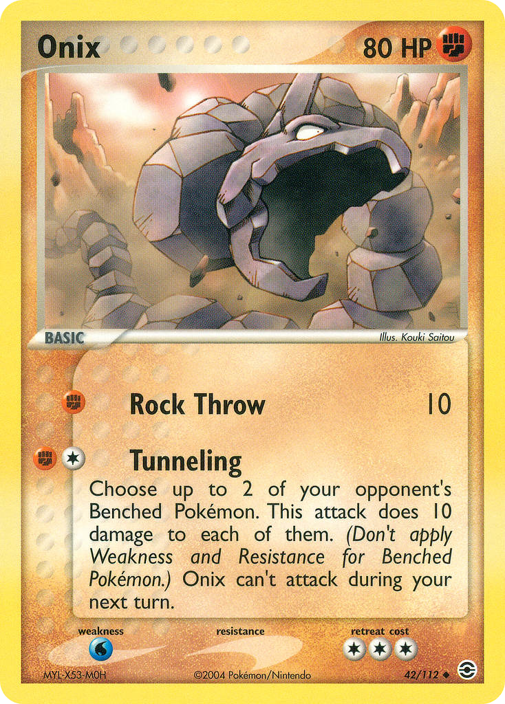 Onix — FireRed & LeafGreen #042 / 112