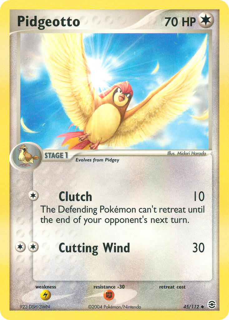 Pidgeotto — FireRed & LeafGreen #045 / 112