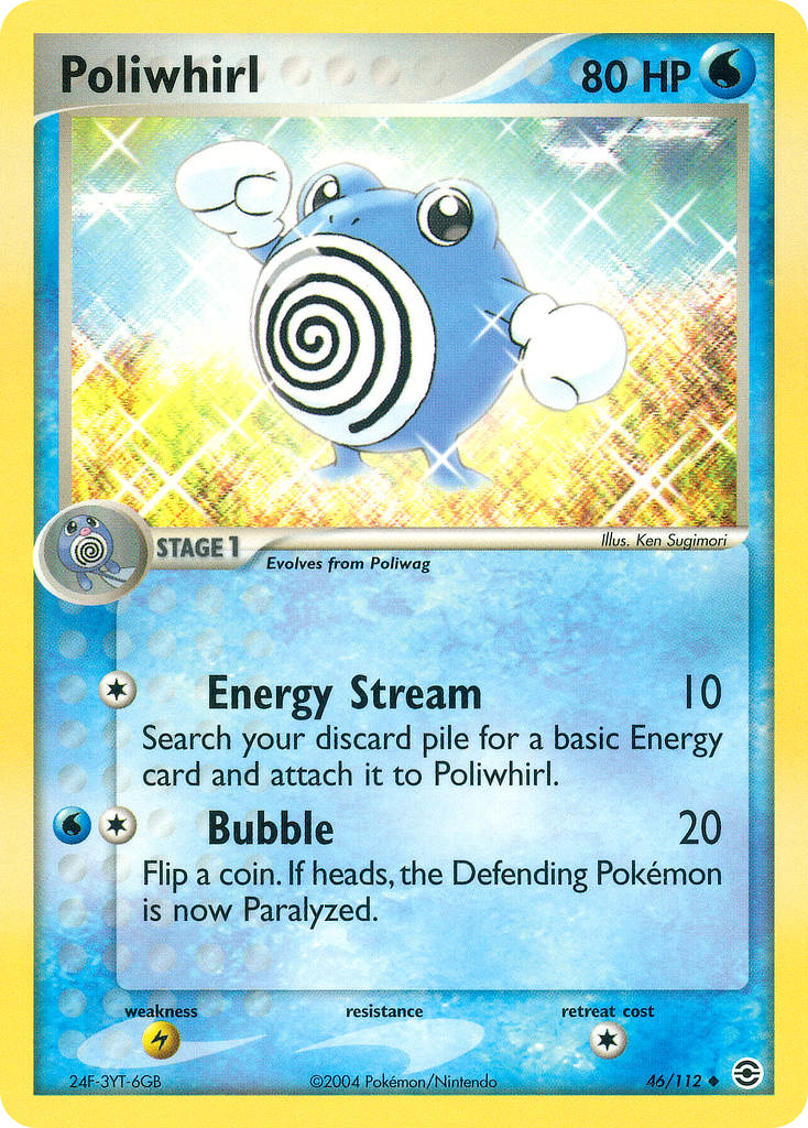 Poliwhirl — FireRed & LeafGreen #046 / 112