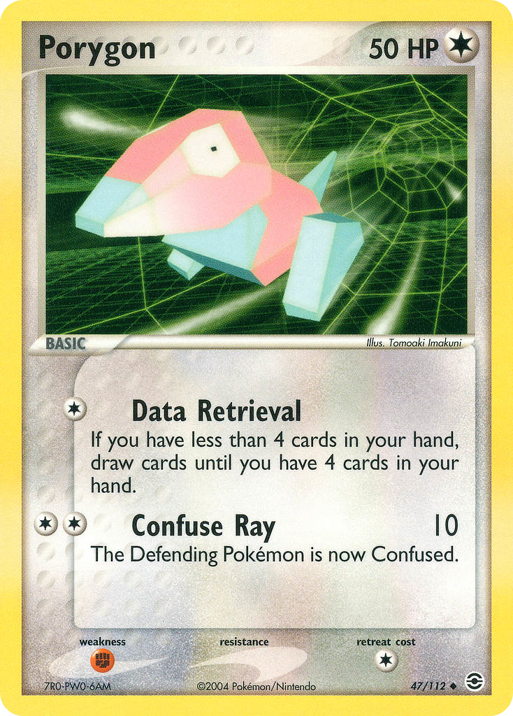 Porygon — FireRed & LeafGreen #047 / 112