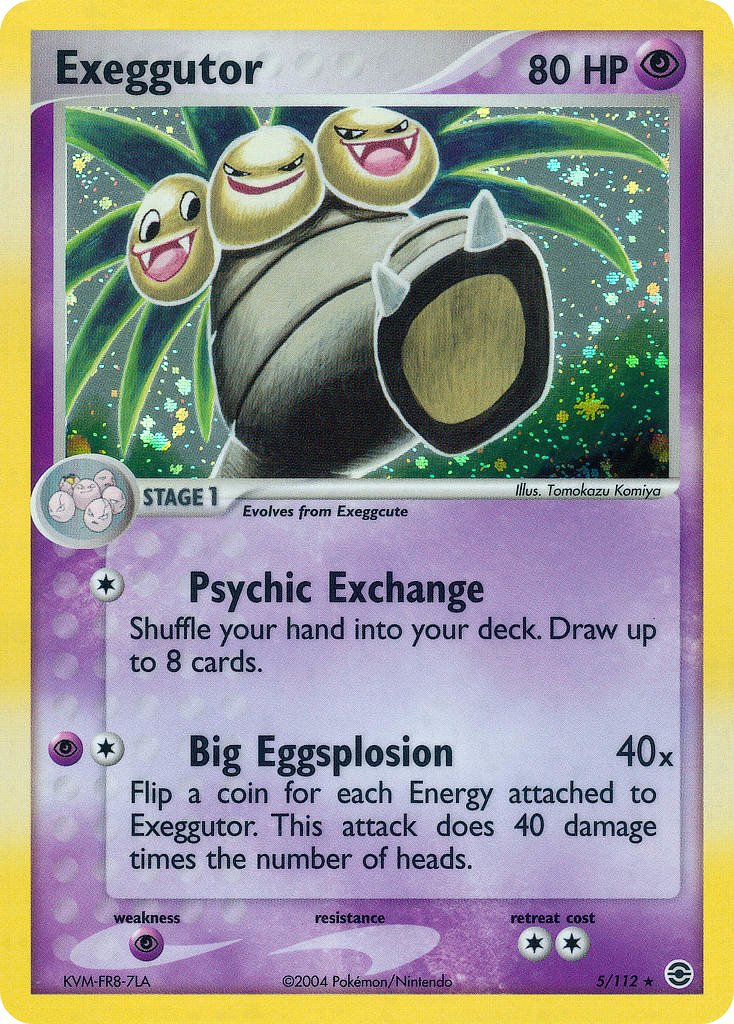 Exeggutor — FireRed & LeafGreen #005 / 112