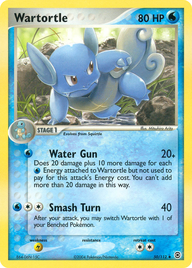 Wartortle — FireRed & LeafGreen #050 / 112