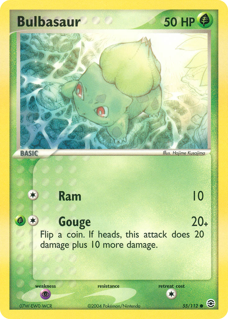 Bulbasaur — FireRed & LeafGreen #055 / 112