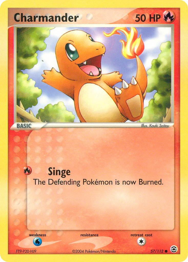 Charmander — FireRed & LeafGreen #057 / 112