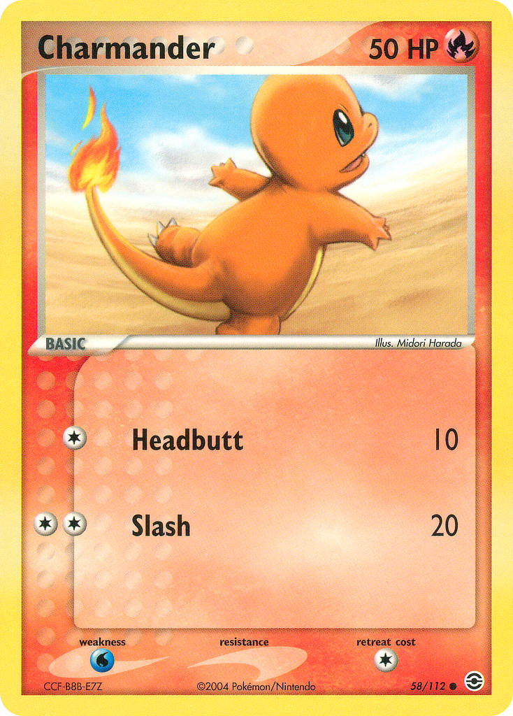 Charmander — FireRed & LeafGreen #058 / 112