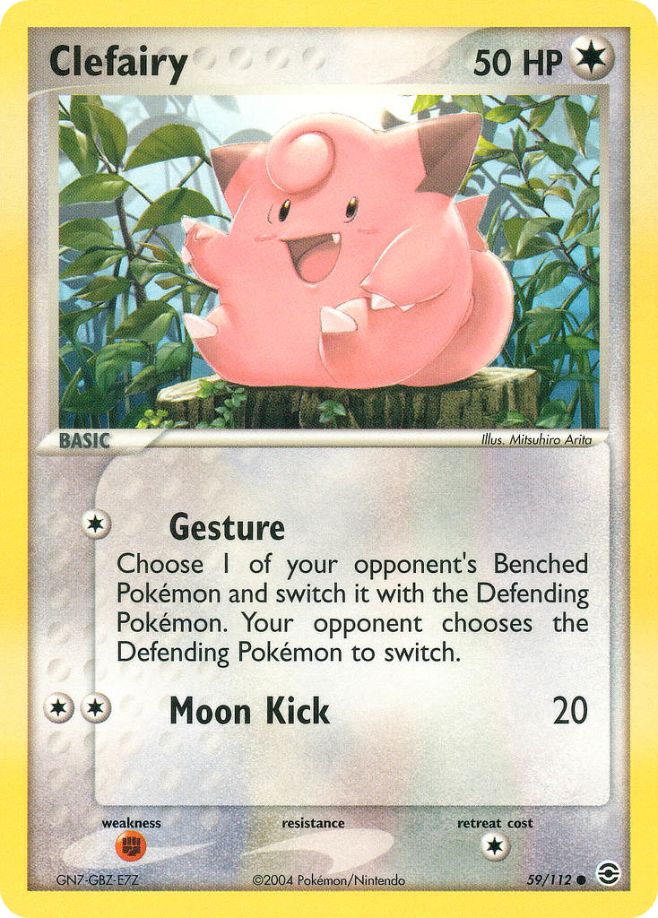 Clefairy — FireRed & LeafGreen #059 / 112