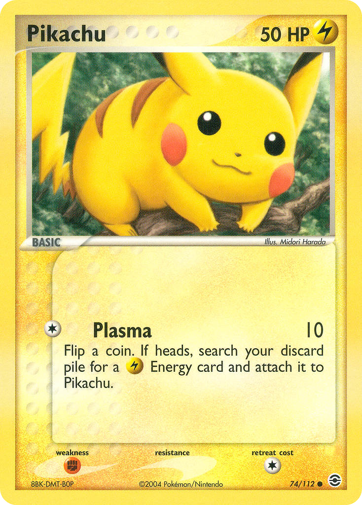 Pikachu — FireRed & LeafGreen #074 / 112