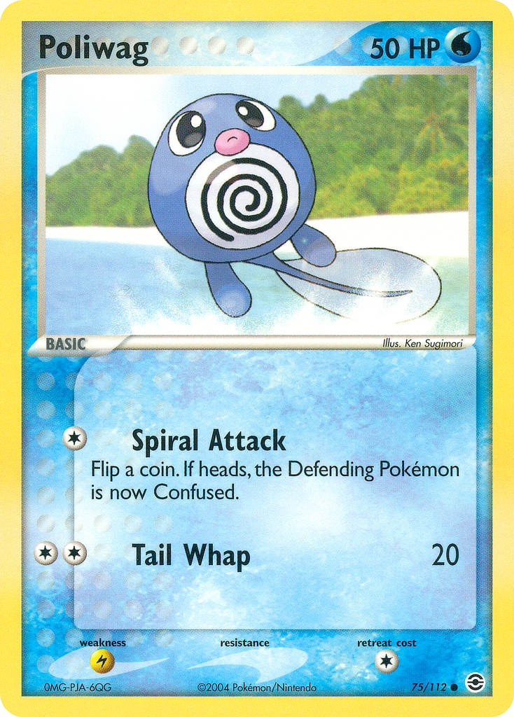 Poliwag — FireRed & LeafGreen #075 / 112