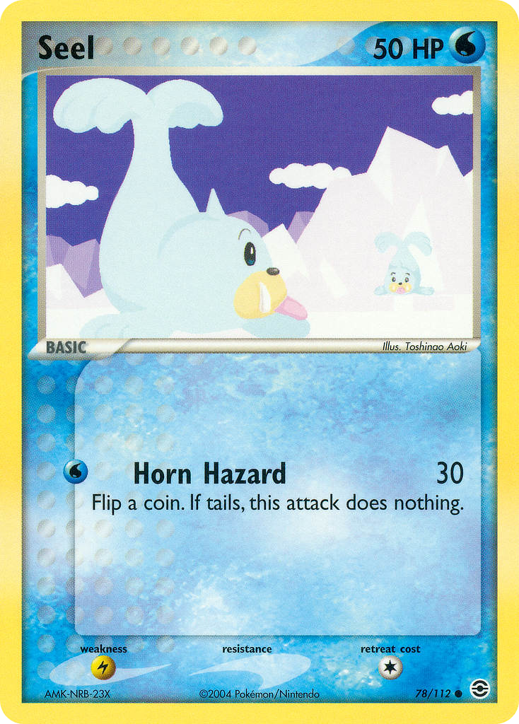 Seel — FireRed & LeafGreen #078 / 112