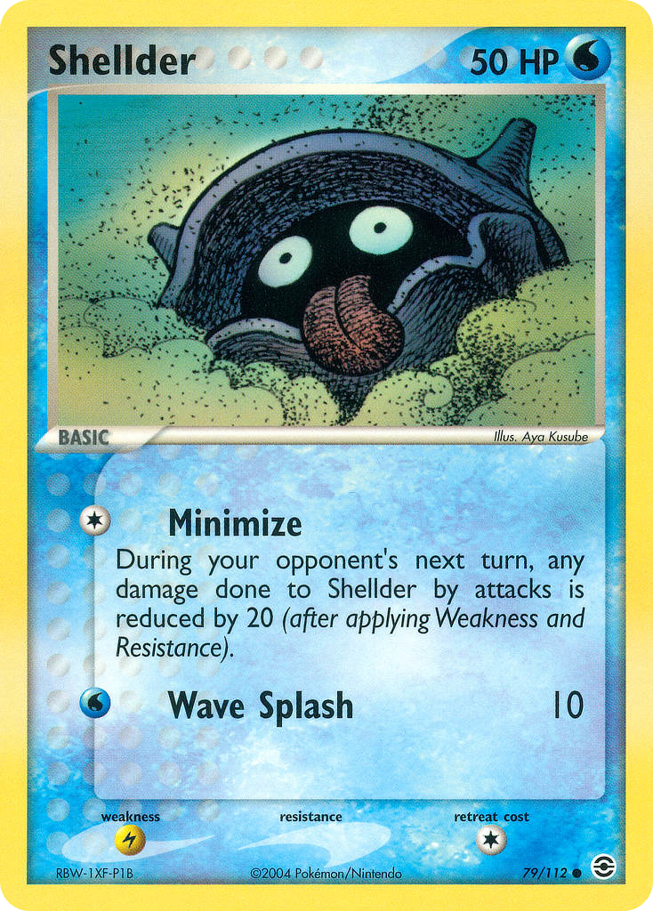 Shellder — FireRed & LeafGreen #079 / 112