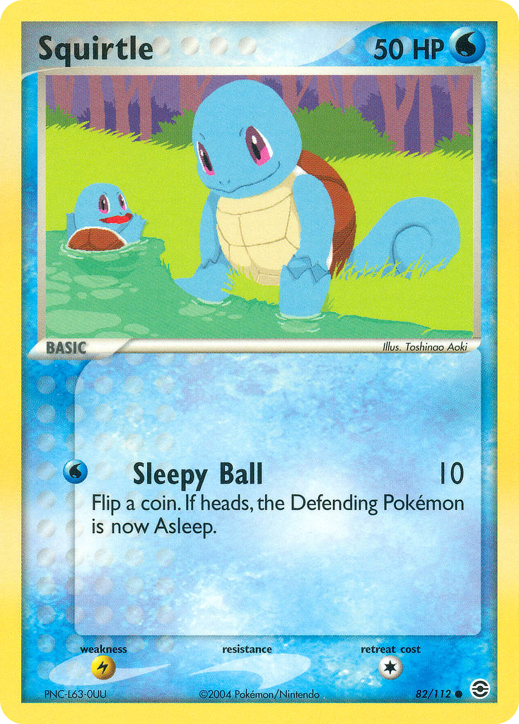 Squirtle — FireRed & LeafGreen #082 / 112