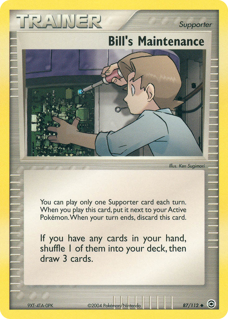 Bill's Maintenance — FireRed & LeafGreen #087 / 112