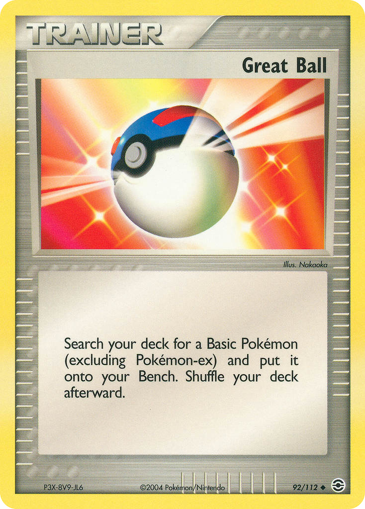 Great Ball — FireRed & LeafGreen #092 / 112