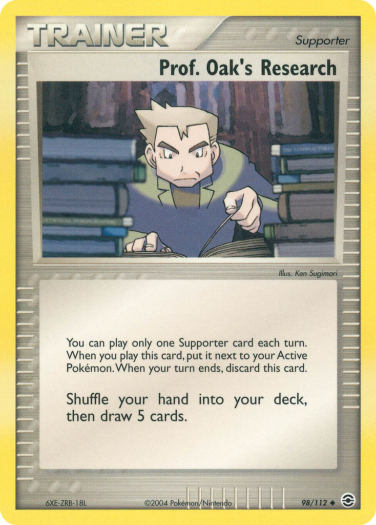 Prof. Oak's Research — FireRed & LeafGreen #098 / 112