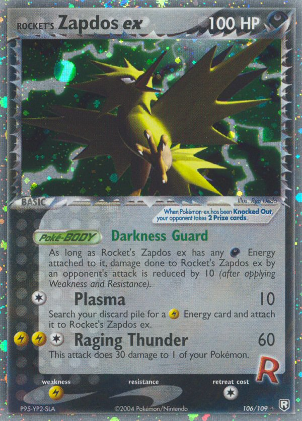 Rocket's Zapdos ex — Team Rocket Returns #106 / 109
