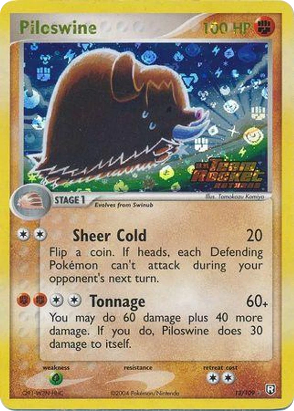 Piloswine — Team Rocket Returns #013 / 109