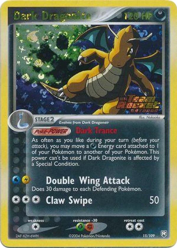 Dark Dragonite — Team Rocket Returns #015 / 109