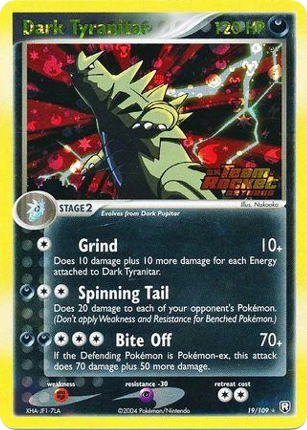 Dark Tyranitar — Team Rocket Returns #019 / 109