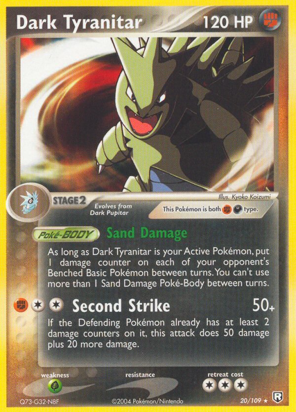 Dark Tyranitar — Team Rocket Returns #020 / 109