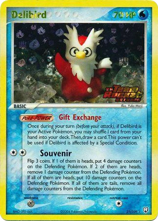 Delibird — Team Rocket Returns #021 / 109