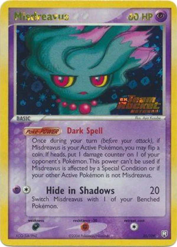 Misdreavus — Team Rocket Returns #025 / 109