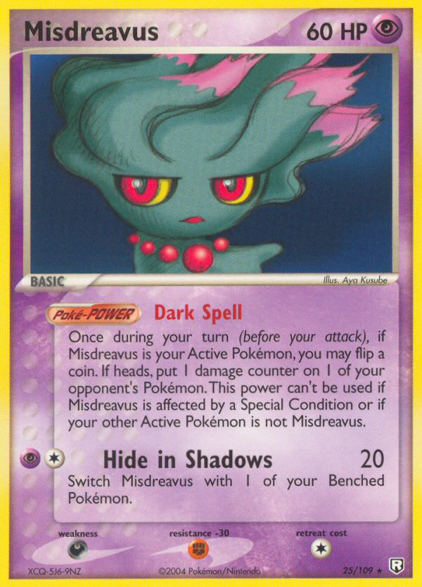 Misdreavus — Team Rocket Returns #025 / 109