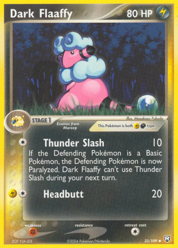 Dark Flaaffy — Team Rocket Returns #033 / 109