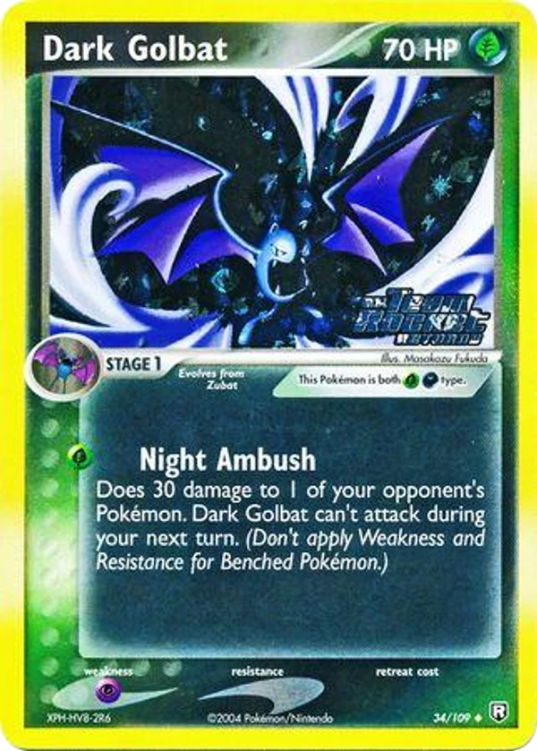 Dark Golbat — Team Rocket Returns #034 / 109