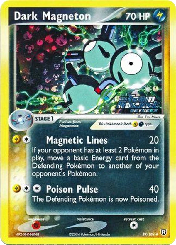 Dark Magneton — Team Rocket Returns #039 / 109