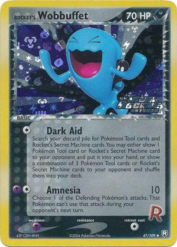 Rocket's Wobbuffet — Team Rocket Returns #047 / 109