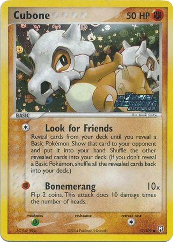 Cubone — Team Rocket Returns #051 / 109