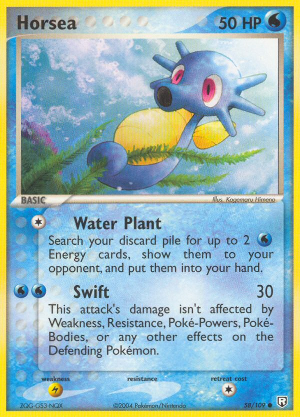 Horsea — Team Rocket Returns #058 / 109
