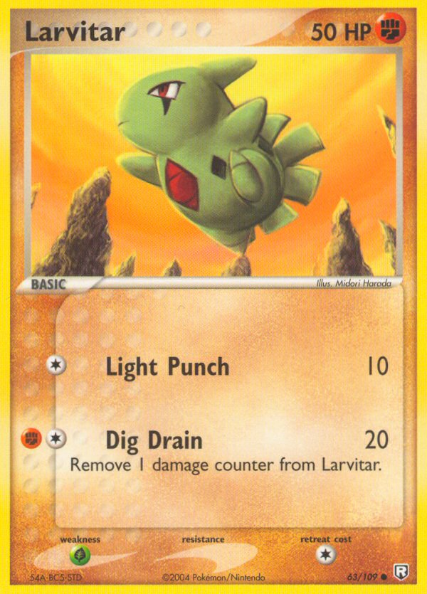 Larvitar — Team Rocket Returns #063 / 109
