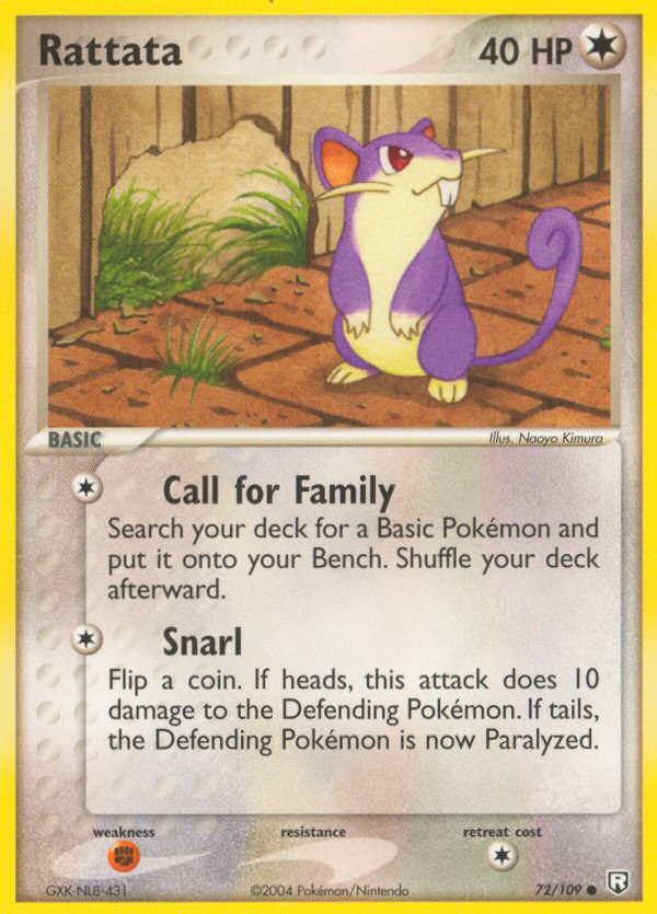 Rattata — Team Rocket Returns #072 / 109