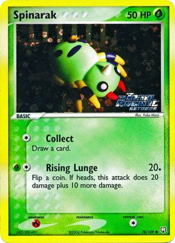 Spinarak — Team Rocket Returns #078 / 109