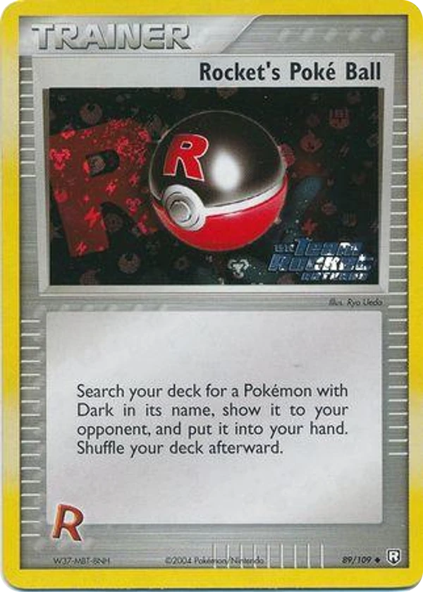 Rocket's Poké Ball — Team Rocket Returns #089 / 109