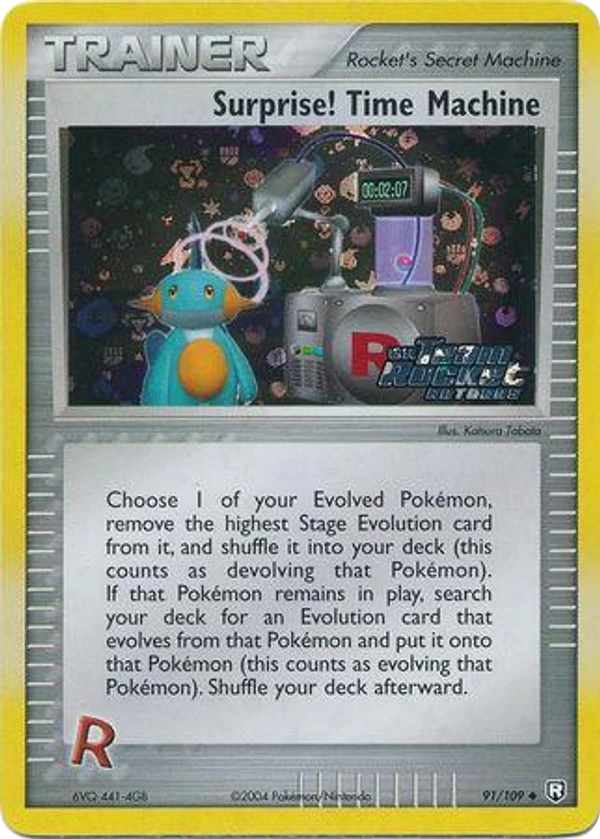 Surprise! Time Machine — Team Rocket Returns #091 / 109