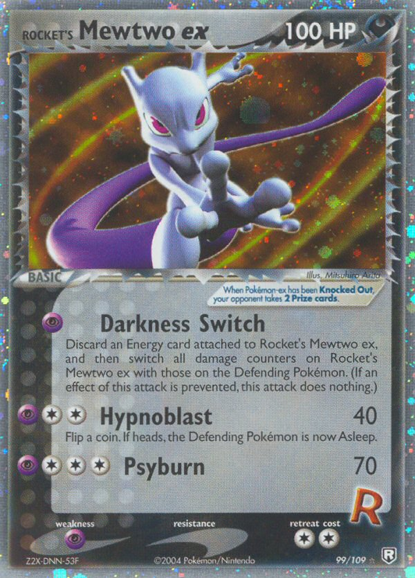 Rocket's Mewtwo ex — Team Rocket Returns #099 / 109