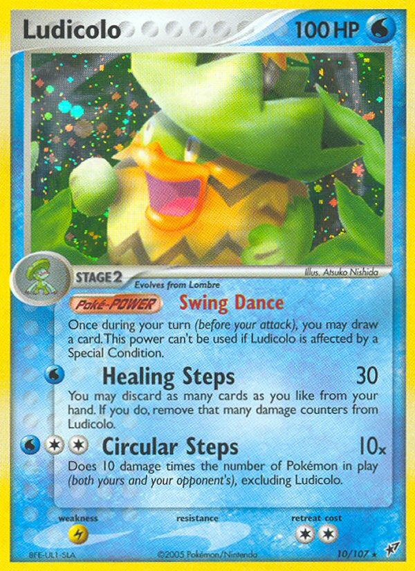 Ludicolo — Deoxys #010 / 107