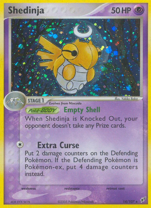 Shedinja — Deoxys #014 / 107
