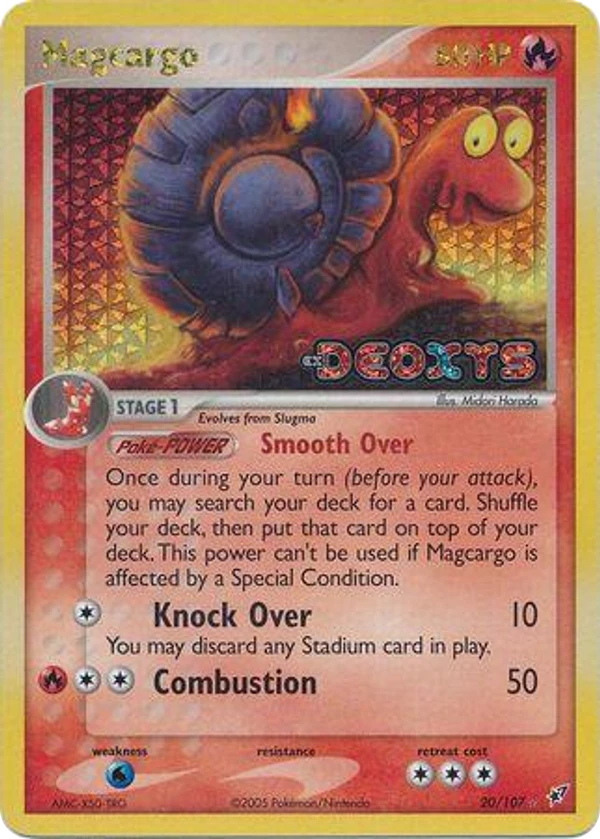 Magcargo — Deoxys #020 / 107
