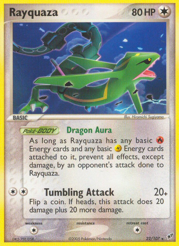 Rayquaza — Deoxys #022 / 107