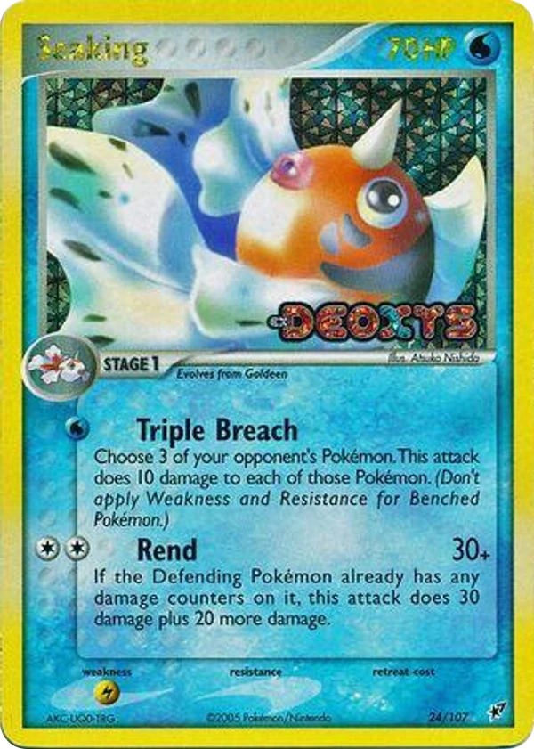 Seaking — Deoxys #024 / 107