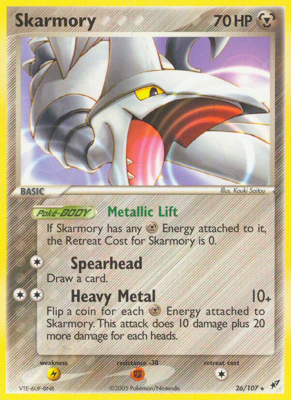 Skarmory — Deoxys #026 / 107