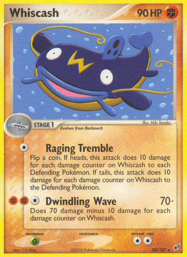 Whiscash — Deoxys #028 / 107