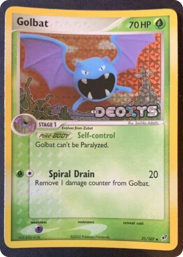 Golbat — Deoxys #031 / 107
