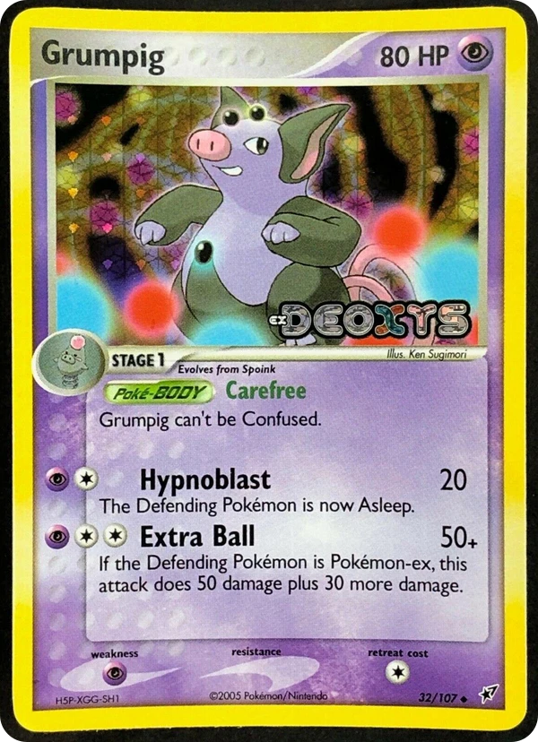 Grumpig — Deoxys #032 / 107