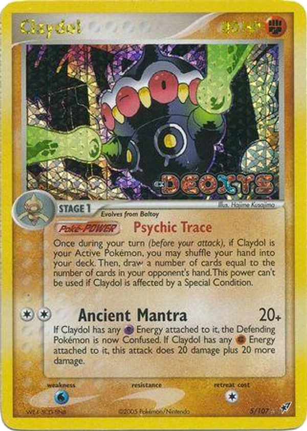 Claydol — Deoxys #005 / 107