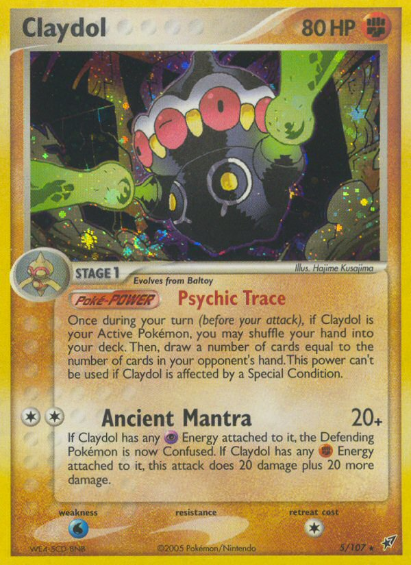 Claydol — Deoxys #005 / 107